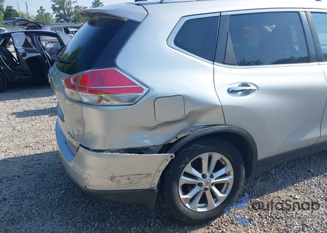 2016 Nissan Rogue S/Sl/Sv z USA, uszkodzony, nr VIN KNMAT2MV1GP645335